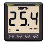 Clipper Depth Instrument w/Thru Hull Transducer & Cover [CL-D] - BuoyMart.com  Instruments Clipper