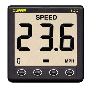 Clipper Speed Log Instrument w/Transducer & Cover [CL-S] - BuoyMart.com  Instruments Clipper