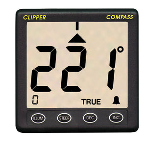 Clipper Compass System w/Remote Fluxgate Sensor [CL-C] - BuoyMart.com  Compasses Clipper