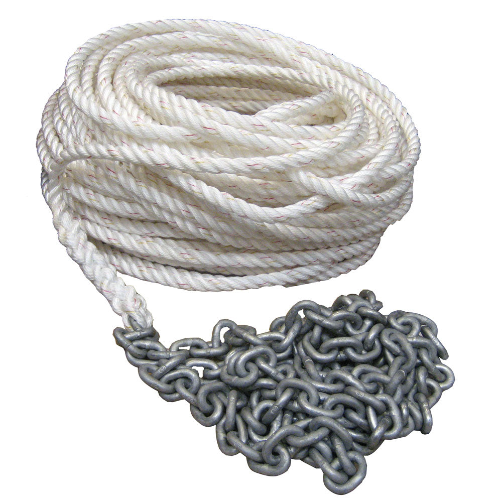 Powerwinch 200' of 5/8" Rope 15' of 5/16 HT Chain Rode [P10297] - BuoyMart.com  Rope & Chain Powerwinch