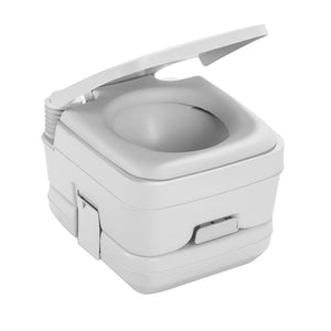 Dometic 964 MSD Portable Toilet w/Mounting Brackets - 2.5 Gallon - Platinum [311196406] - BuoyMart.com  Portable Toilets Dometic