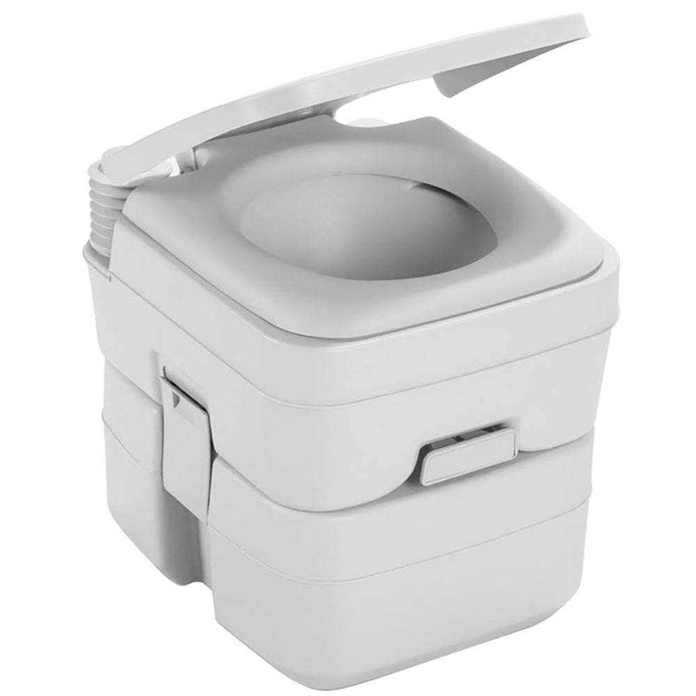 Dometic 965 Portable Toilet w/Mounting Brackets- 5 Gallon - Platinum  [311096506] Dometic