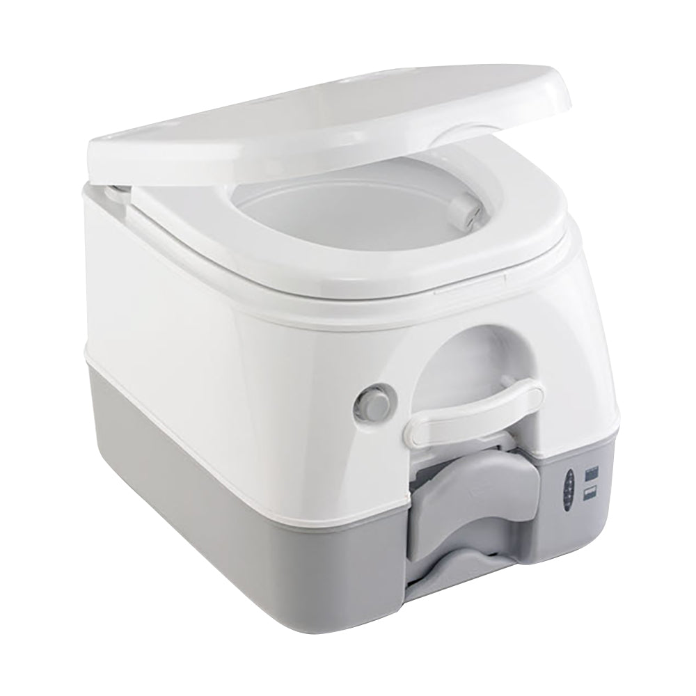 Dometic 972 Portable Toilet - 2.6 Gallon - Grey  [301097206] Dometic