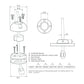 Scanstrut DS16-P Vertical Cable Seal [DS16-P] - BuoyMart.com  Wire Management Scanstrut