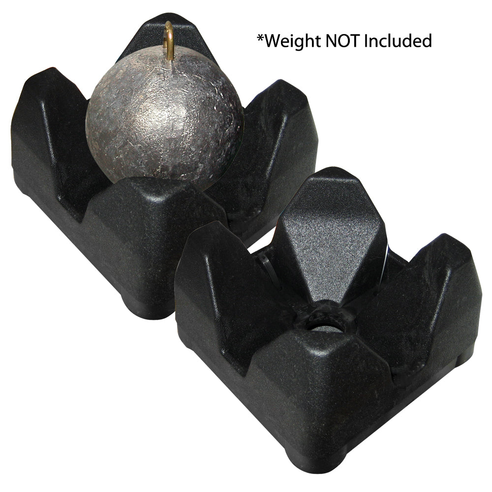 Scotty 3022-BK Weight Mate - Black 2 Pack [3022-BK] - BuoyMart.com  Downrigger Accessories Scotty