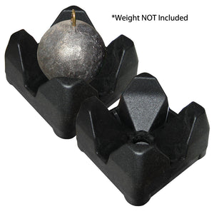 Scotty 3022-BK Weight Mate - Black 2 Pack [3022-BK] - BuoyMart.com  Downrigger Accessories Scotty