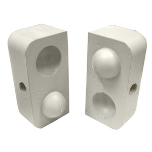 Dock Edge Dockap Premium Foam Profile Large 2" Cap - Putty [1152-F] - BuoyMart.com  Bumpers/Guards Dock Edge