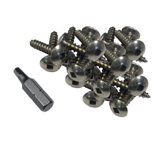Dock Edge Stainless Steel Profile Fasteners 100 PCS 1" [1006-F] - BuoyMart.com  Docking Accessories Dock Edge