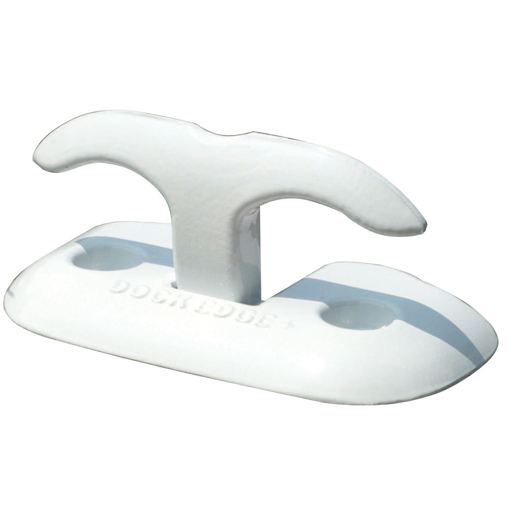 Dock Edge Flip Up Dock Cleat 6" White [2606W-F] - BuoyMart.com  Cleats Dock Edge