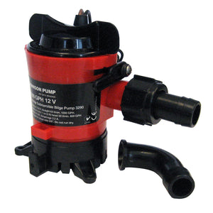 Johnson Pump 1000 GPH Bilge Pump 3/4" 12V Dura Ports [32903] - BuoyMart.com  Bilge Pumps Johnson Pump