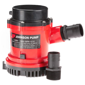 Johnson Pump 1600 GPH Bilge Pump 1-1/8" Hose 12V [16004-00] - BuoyMart.com  Bilge Pumps Johnson Pump