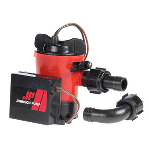 Johnson Pump 500 GPH Auto Bilge Pump 3/4" Hose 12V Dura Port [07503-00] Johnson Pump