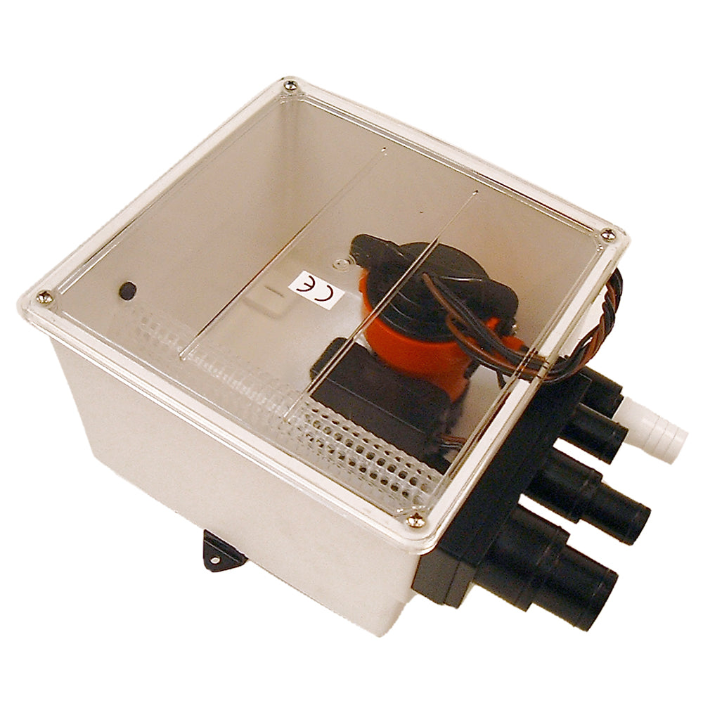 Johnson Pump 1000 GPH Multi Port Shower Sump Pump 12V w/Switch [57151] - BuoyMart.com  Marine Sanitation Johnson Pump