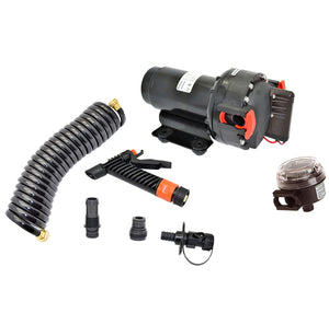 Johnson Pump Aqua Jet 5.2 GPH Washdown Pump Kit w/Hose - 12V [64534] - BuoyMart.com  Washdown / Pressure Pumps Johnson Pump