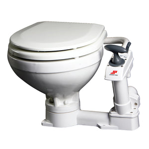 Johnson Pump Compact Manual Toilet [80-47229-01] - BuoyMart.com  Marine Sanitation Johnson Pump