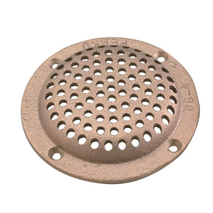 Perko 3-1/2" Round Bronze Strainer MADE IN THE USA [0086DP3PLB] - BuoyMart.com  Fittings Perko