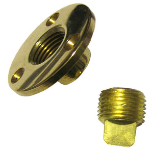 Perko Garboard Drain & Drain Plug Assy Cast Bronze/Brass MADE IN THE USA [0714DP1PLB] - BuoyMart.com  Fittings Perko