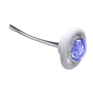 Innovative Lighting LED Bulkhead/Livewell Light "The Shortie" Blue LED w/ White Grommet [011-2540-7] - BuoyMart.com  Interior / Courtesy Light Innovative Lighting