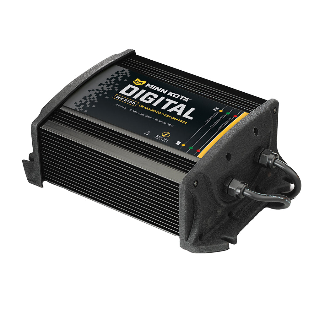 Minn Kota MK-210D 2 Bank x 5 Amps [1822105] - BuoyMart.com  Battery Chargers Minn Kota