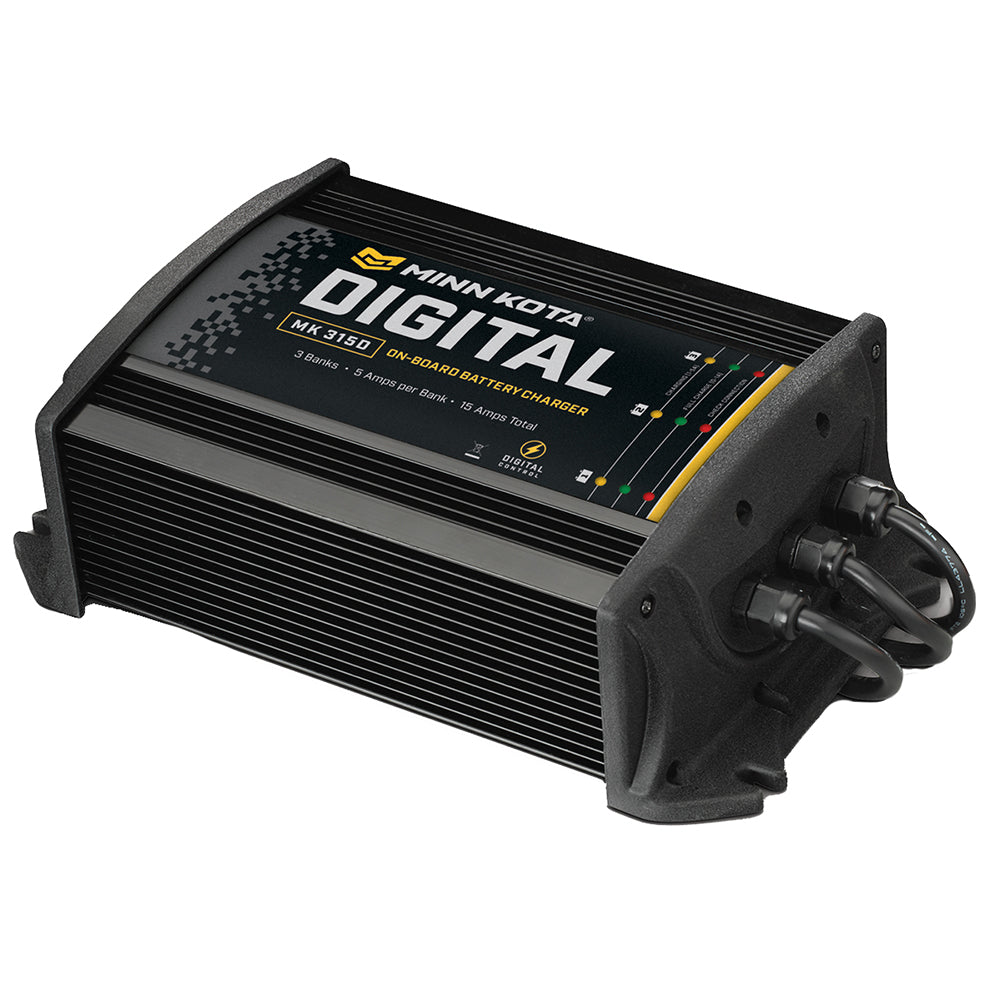 Minn Kota MK-315D 3 Bank x 5 Amps [1823155] - BuoyMart.com  Battery Chargers Minn Kota