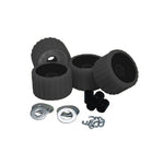 C.E. Smith Ribbed Roller Replacement Kit - 4 Pack - Black [29210] - BuoyMart.com  Rollers & Brackets C.E. Smith