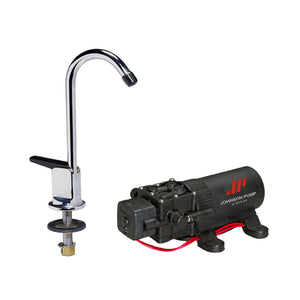 Johnson Pump 1.1 Pump/Faucet Combo 12V [61123] - BuoyMart.com  Marine Sanitation Johnson Pump