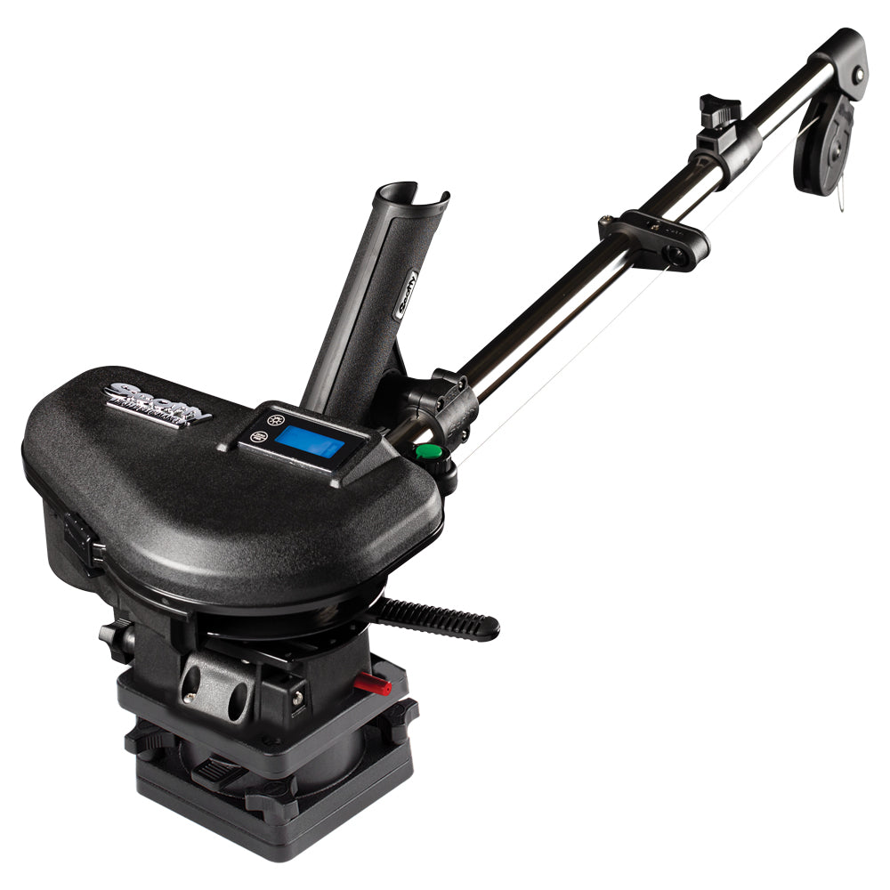 Scotty 2106 HP Depthpower Electric Downrigger 60 SS Telescoping Boom w/Swivel Base - Single Rod Holder [2106] - BuoyMart.com  Downriggers Scotty