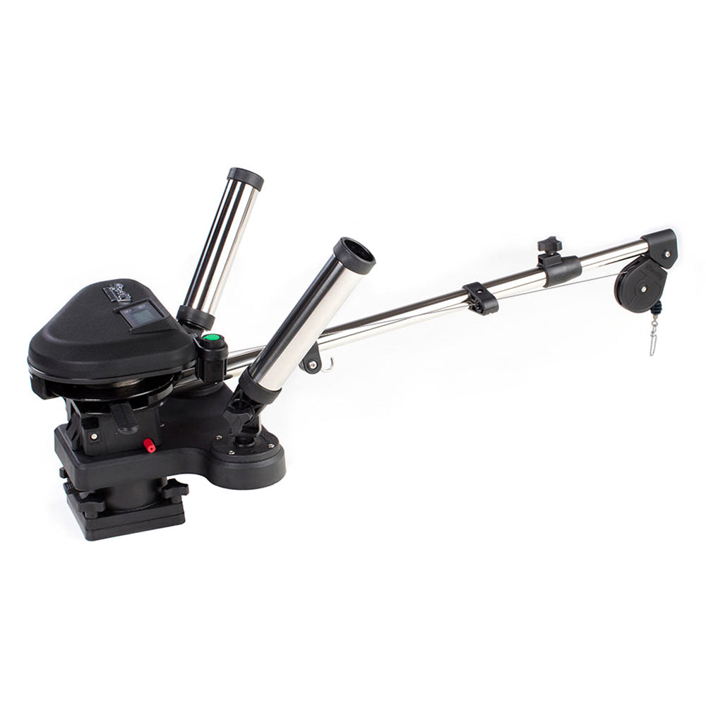 Scotty 2116 HP Depthpower Electric Downrigger 60" SS Telescoping Boom w/Swivel Base - Dual Rod Holder [2116] - BuoyMart.com  Downriggers Scotty