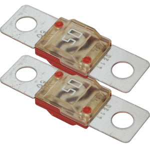 Blue Sea 5252 MIDI/AMI Fuse 50 Amp - Pair [5252] - BuoyMart.com  Fuse Blocks & Fuses Blue Sea Systems