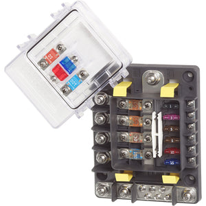 Blue Sea 7748 SafetyHub 150 Fuse Box [7748] - BuoyMart.com  Fuse Blocks & Fuses Blue Sea Systems