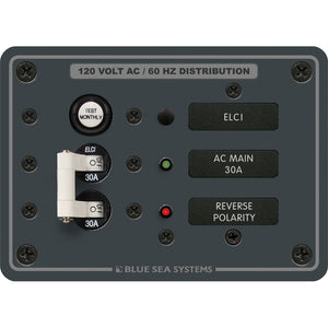 Blue Sea 8100 ELCI GFCI Panel [8100] - BuoyMart.com  Electrical Panels Blue Sea Systems
