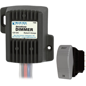 Blue Sea 7506 DeckHand Dimmer - 6 Amp/12V [7506] - BuoyMart.com  Switches & Accessories Blue Sea Systems