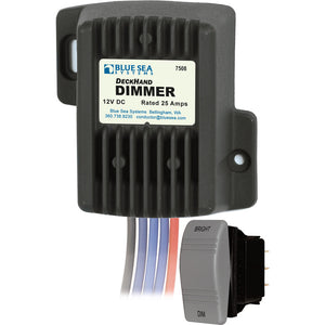 Blue Sea 7508 DeckHand Dimmer - 25 Amp/12V [7508] - BuoyMart.com  Switches & Accessories Blue Sea Systems