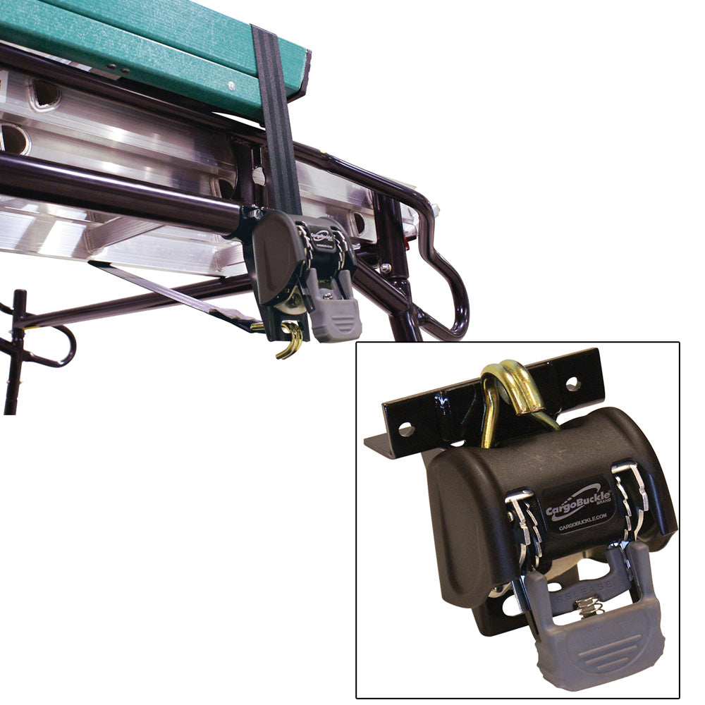CargoBuckle Ladder Rack System - 1.25" Square 7' Pair [F18816] - BuoyMart.com  Tie-Downs CargoBuckle