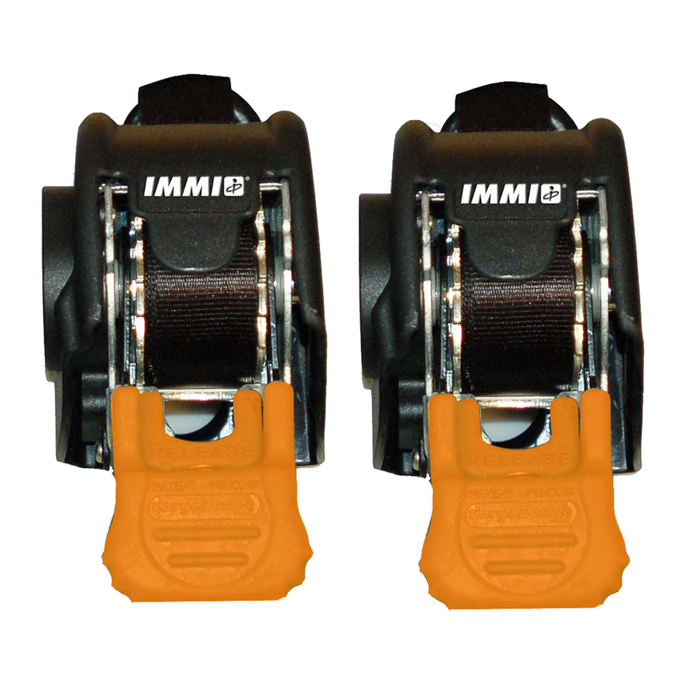 CargoBuckle Mini G3 Retractable Ratchet Tie-Down - 1" x 72" Pair [F103745] - BuoyMart.com  Tie-Downs CargoBuckle