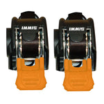 CargoBuckle Mini G3 Retractable Ratchet Tie-Down - 1" x 72" Pair [F103745] - BuoyMart.com  Tie-Downs CargoBuckle