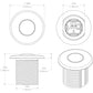 Lumitec Newt - Livewell & Courtesy Light - White Dimming [101084] - BuoyMart.com  Interior / Courtesy Light Lumitec