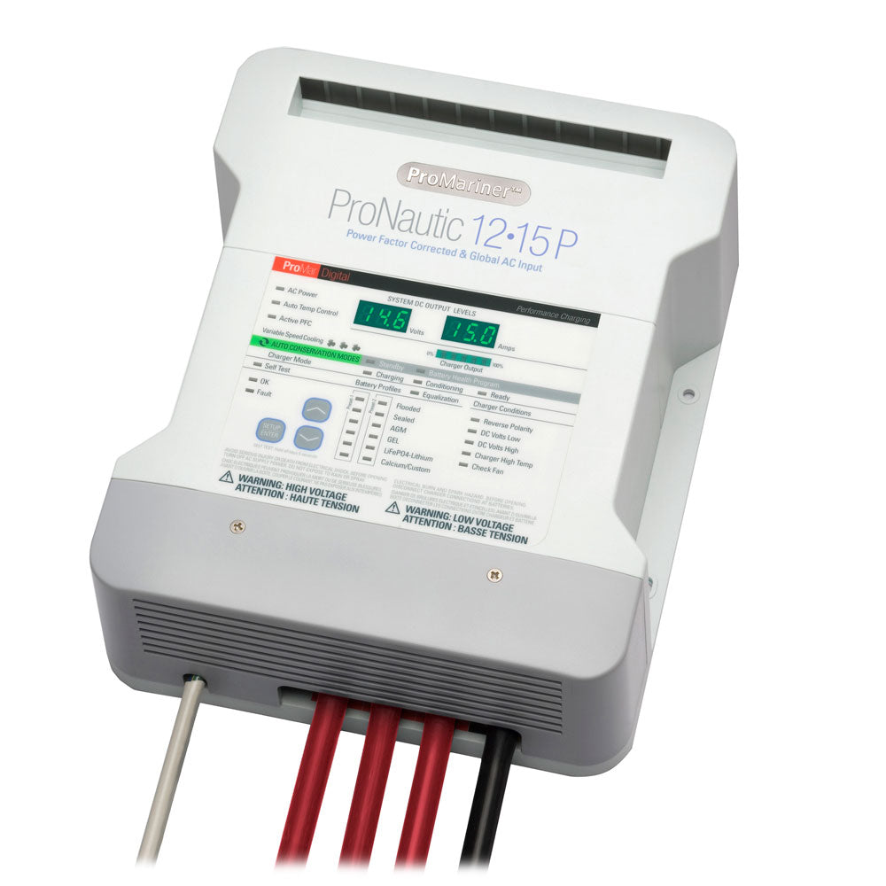 ProMariner ProNautic 1215P 15 Amp 3 Bank Battery Charger [63115] - BuoyMart.com  Battery Chargers ProMariner