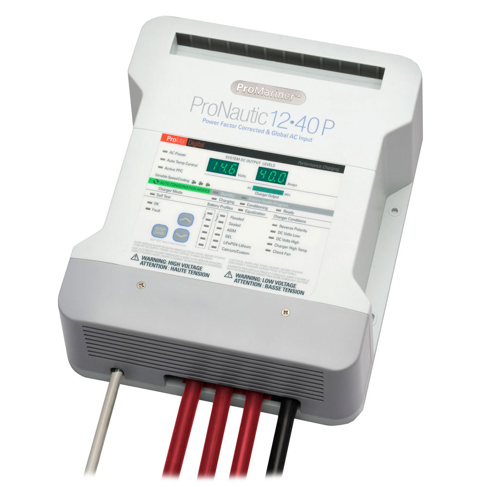 ProMariner ProNautic 1240P 40 Amp 3 Bank Battery Charger [63140] - BuoyMart.com  Battery Chargers ProMariner