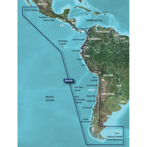 Garmin BlueChart g3 HD - HXSA002R - South America West Coast - microSD/SD [010-C1063-20] - BuoyMart.com  Garmin BlueChart Foreign Garmin