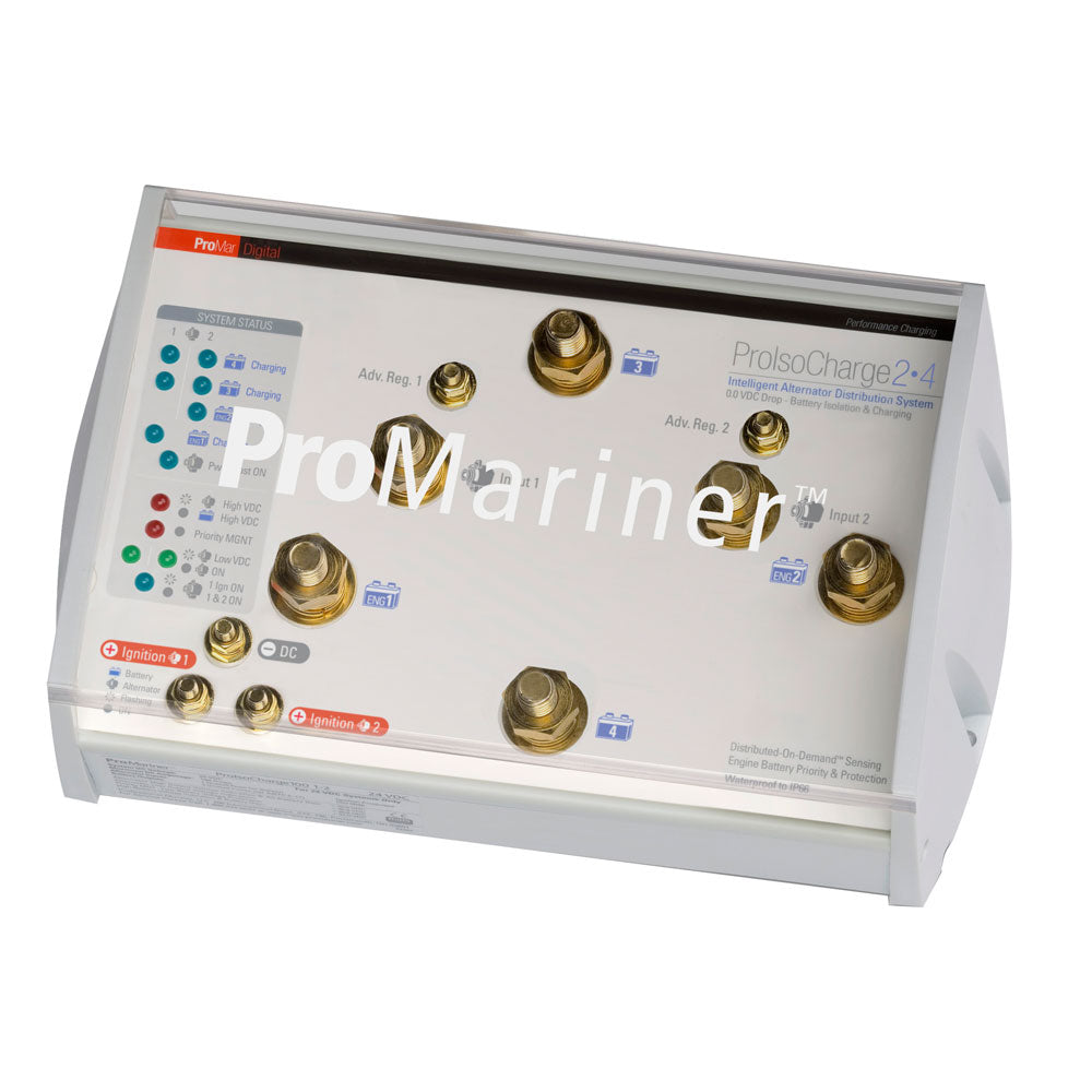 ProMariner ProIsoCharge Battery Isolator 130Amp 2-Alt 4-Bat - 12V [23127] - BuoyMart.com  Battery Isolators ProMariner
