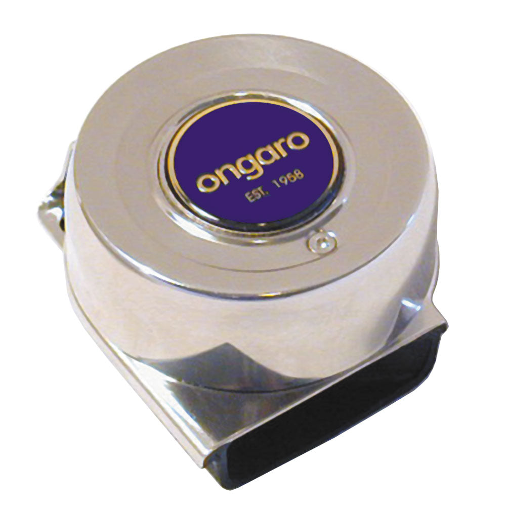 Schmitt Marine Ongaro All-Stainless Mini Compact Single Horn - 12V [10036] - BuoyMart.com  Horns Schmitt Marine
