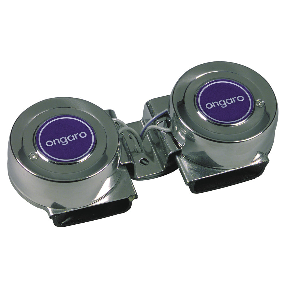 Schmitt Marine Ongaro Mini Compact Twin Horn - 12V [10001] - BuoyMart.com  Horns Schmitt Marine