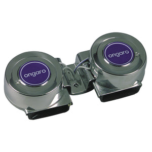 Schmitt Marine Ongaro Mini Compact Twin Horn - 12V [10001] - BuoyMart.com  Horns Schmitt Marine
