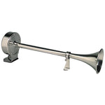 Schmitt Marine Deluxe All-Stainless Single Trumpet Horn - 24V [12427] - BuoyMart.com  Horns Schmitt Marine