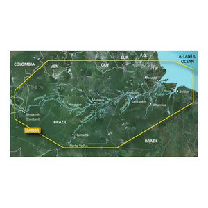 Garmin BlueChart g3 HD - HXSA009R - Amazon River - microSD/SD [010-C1066-20] - BuoyMart.com  Garmin BlueChart Foreign Garmin