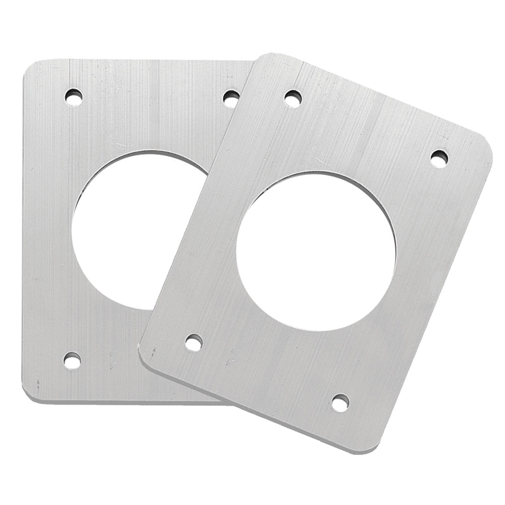 TACO Backing Plates f/Grand Slam Outriggers - Anodized Aluminum [BP-150BSY-320-1] - BuoyMart.com  Outrigger Accessories TACO Marine