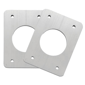 TACO Backing Plates f/Grand Slam Outriggers - Anodized Aluminum [BP-150BSY-320-1] - BuoyMart.com  Outrigger Accessories TACO Marine