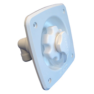 Jabsco Flush Mount Water Pressure Regulator 45psi - White [44411-1045] - BuoyMart.com  Accessories Jabsco