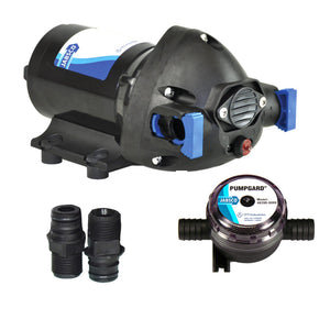 Jabsco Par-Max Shower Drain/General Purpose Pump - 3.5GPM-25psi-12VDC w/Strainer [32601-0092] - BuoyMart.com  Washdown / Pressure Pumps Jabsco